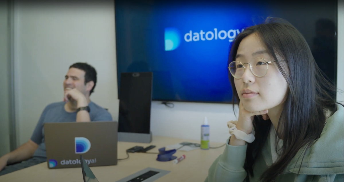 People at work for startup Datology