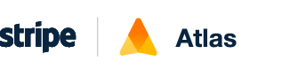 Images of Stripe and Atlas logos